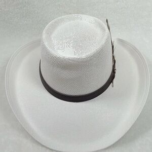 Gallero Hat Women's with feathers Size M (H031)